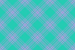 Bedroom pattern tartan , formal textile seamless fabric. Colorful background plaid texture check in teal and purple colors. vector