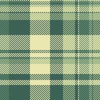 Elegant sage green and beige plaid pattern. Subtle texture and muted tones create a sophisticated, versatile design ideal for textiles, website backgrounds, or stationery. vector