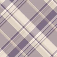 Ethnicity seamless tartan pattern, tone textile texture check. Realistic fabric background plaid in light and pastel colors. vector