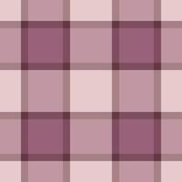Drapery tartan pattern, 50s background textile fabric. Best texture seamless plaid check in pastel and pink colors. vector