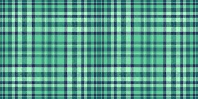 Seamless teal and mint green plaid pattern. Perfect for textile design, fabric prints, website backgrounds, or stationery. This subtle yet stylish texture evokes feelings of calm and freshness. vector