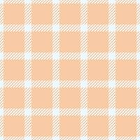 A charming peach and white gingham pattern, perfect for textile design, scrapbooking, or website backgrounds. vector