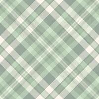American fabric check, design background pattern textile. Overlayed plaid seamless tartan texture in pastel and sea shell colors. vector