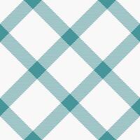 Elegant teal and white diagonal plaid pattern. Perfect for textile designs, website backgrounds, or stationery. This clean, modern geometric design offers a sophisticated yet playful aesthetic. vector