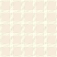 Subtle beige and cream plaid pattern. Elegant, minimalist design perfect for backgrounds, textiles, or website design. Evokes feelings of calmness and sophistication. vector