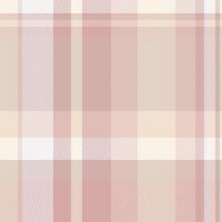 Periodic fabric textile background, intricate tartan plaid check. Patterned pattern texture seamless in light and white colors. vector