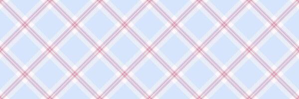 Loft fabric textile texture, order plaid background. Copy space seamless check pattern tartan in light and snow colors. vector