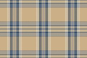 Mockup pattern texture seamless, cloth check plaid . Domestic tartan textile background fabric in amber and pastel colors. vector