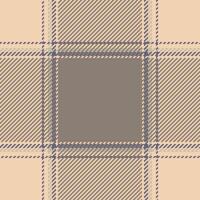 Elegant neutraltoned plaid pattern, perfect for textile design, fashion, or website backgrounds. The subtle color palette and woven texture evoke a sense of warmth and sophistication. vector