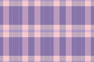 Elegant pastel purple and pink plaid pattern. Perfect for textile design, fashion, website backgrounds, and stationery. This soft, seamless texture evokes a sense of calm and sophistication. vector