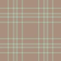 Elegant neutral plaid pattern in subtle taupe and mint green. Perfect for textile design, website backgrounds, stationery, or scrapbooking. Subtle texture adds visual interest. vector