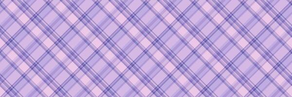 Soft lilac and pink diagonal plaid pattern. Perfect for backgrounds, textiles, website design, and feminine branding. Subtle, elegant, and versatile design. Ideal for spring or summer themes. vector