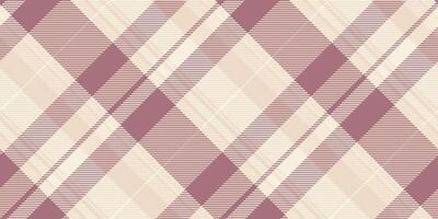 Variation plaid texture textile, rural check fabric background. Skill tartan pattern seamless in light and red colors. vector