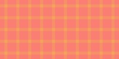 Vibrant coral and gold plaid pattern. Perfect for textile design, website backgrounds, or crafting projects. This seamless texture offers a cheerful and modern aesthetic. vector