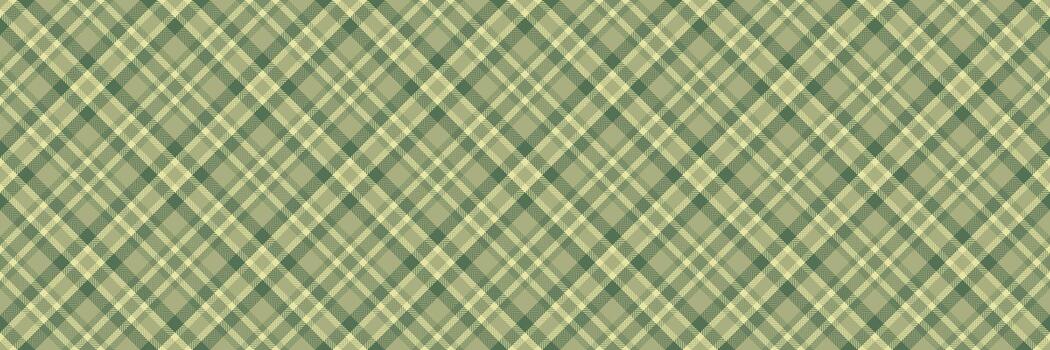 Elegant green and beige diagonal plaid pattern. Perfect for website backgrounds, textile designs, or adding a touch of sophisticated texture to your projects. vector
