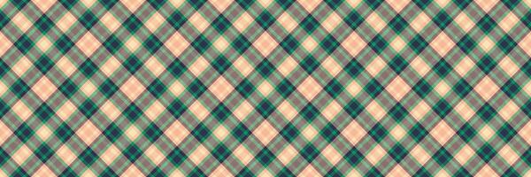 Stylish texture plaid background, store textile check tartan. Famous seamless fabric pattern in orange and dark colors. vector