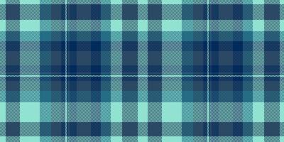 Seamless teal and navy plaid pattern. Perfect for textile design, website backgrounds, or fashion projects. The cooltoned design evokes a sense of calm and sophistication. vector