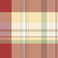 Ceremony check textile, yuletide pattern background plaid. Mix tartan fabric texture seamless in light and red colors. vector