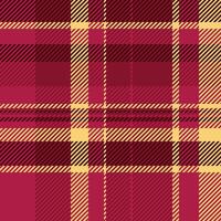 Stylish crimson and gold plaid pattern. Perfect for textile designs, fashion, website backgrounds, or any project needing a warm, autumnal feel. Highresolution image for crisp, clear printing. vector