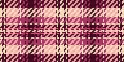 Elegant blush pink and burgundy plaid pattern. Perfect for textile design, fashion, or website backgrounds. vector