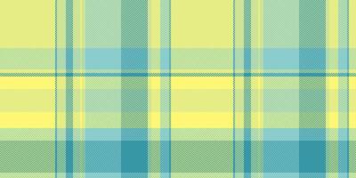 Amazing textile seamless background, editable texture tartan plaid. Wear fabric check pattern in lime and yellow colors. vector