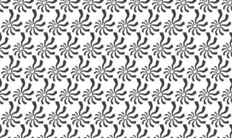 Abstract seamless pattern of stylized sunbursts. Perfect for textile prints, website backgrounds, or modern graphic design projects. The monochrome design offers versatility and a clean aesthetic. vector