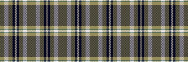 Various seamless textile background, figure tartan fabric. Worn check pattern plaid texture in black and yellow colors. vector