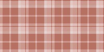 Repetition tartan check texture, international pattern plaid. Spring background fabric seamless textile in light and red colors. vector