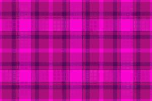 Trousers pattern fabric, layout plaid tartan background. Tweed textile seamless check texture in pink and bright colors. vector