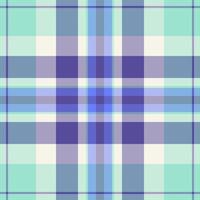 Femininity plaid seamless tartan, tee texture check fabric. Platform pattern background textile in blue and light colors. vector