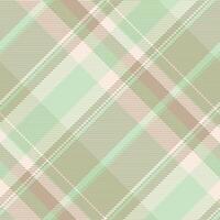 Fiber fabric check texture, multicolor textile background seamless. Diwali plaid pattern tartan in light and pastel colors. vector