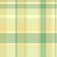 Plank background plaid textile, free fabric tartan. Independence day check pattern seamless texture in light and yellow colors. vector