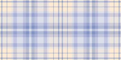 Elegant pastel plaid pattern in soft blues and creams. Perfect for textile designs, website backgrounds, or scrapbooking projects. Adds a touch of understated sophistication to any design. vector