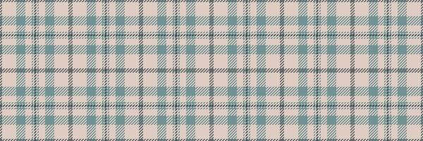 Elegant teal and beige plaid pattern. Perfect for textile design, website backgrounds, or crafting projects. This classic, subtly textured image evokes feelings of warmth and sophistication. vector