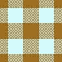 Random background tartan plaid, fold textile pattern fabric. Checkered check texture seamless in light and amber colors. vector