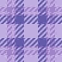Elegant lavender and purple plaid pattern. Perfect for textile design, fashion, or website backgrounds. Subtle texture adds visual interest. vector