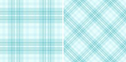 seamless textile of plaid fabric pattern with a tartan texture check background. Set in cream colors of tile flooring trends. vector