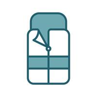Sleeping Bag in Tent Illustration vector