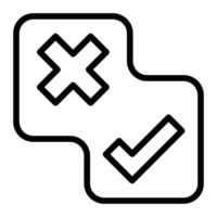 Decision Making Glyph Icon Design For Personal And Commercial Use vector