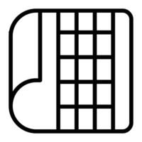 Map Scale Line Icon Design vector
