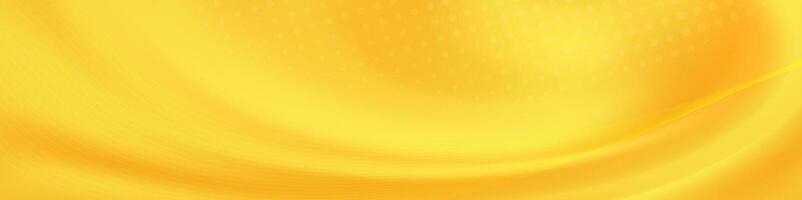 Abstract yellow silk flowing background. vector