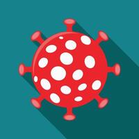 Virus with Red Light vector