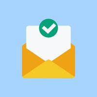 The email opens with a contract document vector