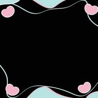 Modern Abstract Backdrop with a Dark Center and Gradient Waves vector