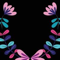 Stylish Floral Pattern with a Vibrant and Elegant Look vector