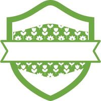 Simple and Elegant Shield Emblem in a Minimalist Style vector