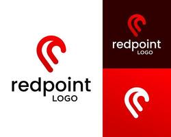 Logo design about transportation delivery navigation location. vector