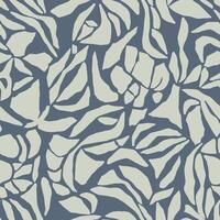 modern flower motif repeat pattern digital artwork vector