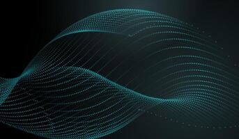 Abstract technology with blue light lines on dark background, and blue digital background with glowing hexagonal outlines, illusstration design vector
