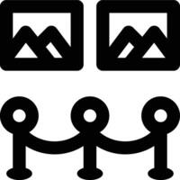 Art Gallery, Photo, Picture Outline Icon vector
